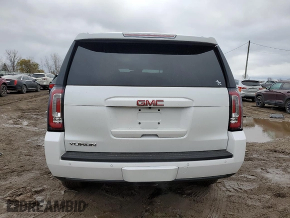 2019 GMC Yukon SLT Standard Edition with VIN 1GKS2DKC4KR371506, listed as a Copart auction lot 81917584 with 56,193 mi miles and Clean Title. Bid and sale history available at carsss.com. Image 6.