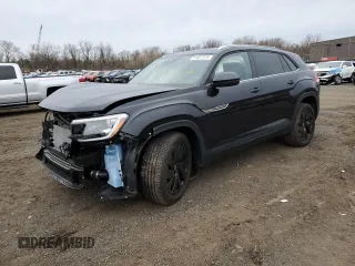 2024 Volkswagen Atlas SE z VIN 1V2KE2CA6RC226306, wystawiony jako Copart lot #51649975 z przebiegiem 9 024 mil mil oraz Szkoda całkowita • Salvage title. Historia ofert i sprzedaży dostępna na DreamBid. Obrazek 1.