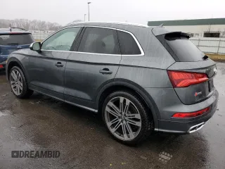 2018 Audi SQ5 Premium Plus with VIN WA1A4AFY1J2006305, listed as a Copart auction lot 37823484 with 98,000 mi miles and . Bid and sale history available at DreamBid. Image 2.