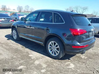 2016 Audi Q5 Premium with VIN WA1C2AFP6GA093705, listed as a IAAI auction lot 41811138 with 96,490 mi miles. Bid and sale history available at carsss.com. Image 3.