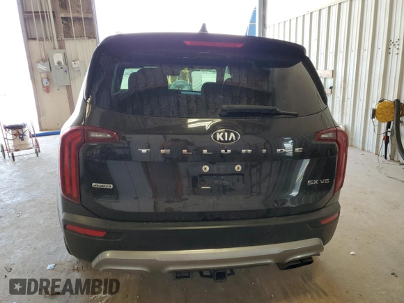 2020 Kia Telluride SX with VIN 5XYP5DHC9LG022230, listed as a Copart auction lot 51284225 with 114,659 mi miles and Salvage Title. Bid and sale history available at DreamBid. Image 6.
