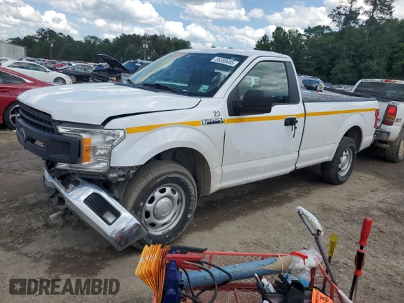 2020 Ford F-150 XL z VIN 1FTMF1EB6LKD12333, wystawiony jako Copart lot #56359485 z przebiegiem 124 979 mil mil oraz Szkoda całkowita • Salvage title. Historia ofert i sprzedaży dostępna na DreamBid. Obrazek 1.