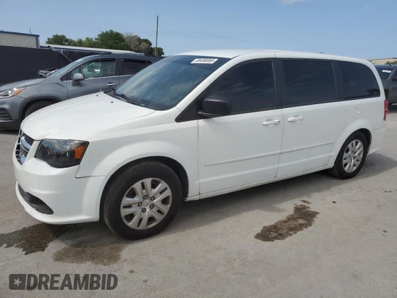 2017 Dodge Grand Caravan SE Plus z VIN 2C4RDGBG0HR798421, wystawiony jako Copart lot #59496985 z przebiegiem 130 887 mil mil oraz Czysty tytuł • Clean title. Historia ofert i sprzedaży dostępna na DreamBid. Obrazek 1.