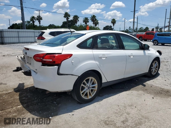 2018 Ford Focus SE with VIN 1FADP3F23JL245856, listed as a Copart auction lot 62343745 with 51,076 mi miles and Salvage title. Bid and sale history available at DreamBid. Image 3.
