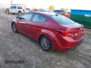 2015 Hyundai Elantra SE z VIN 5NPDH4AE5FH593880, wystawiony jako IAAI lot #41308413 z przebiegiem 148 719 mil mil oraz . Historia ofert i sprzedaży dostępna na DreamBid. Obrazek 3.