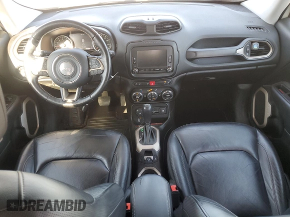 2017 Jeep Renegade Limited z VIN ZACCJBDB2HPG15382, wystawiony jako Copart lot #55858425 z przebiegiem 81 755 mil mil oraz Szkoda całkowita • Salvage title. Historia ofert i sprzedaży dostępna na DreamBid. Obrazek 8.