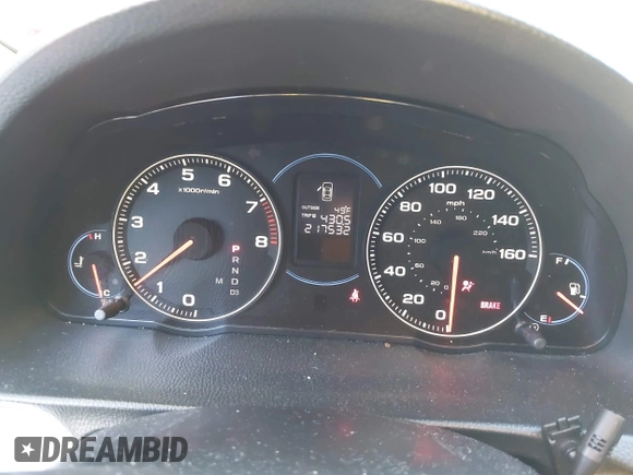 2004 Acura TSX w/Navigation with VIN JH4CL96984C000085, listed as a IAAI auction lot 41412527 with 217,532 mi miles. Bid and sale history available at carsss.com. Image 7.