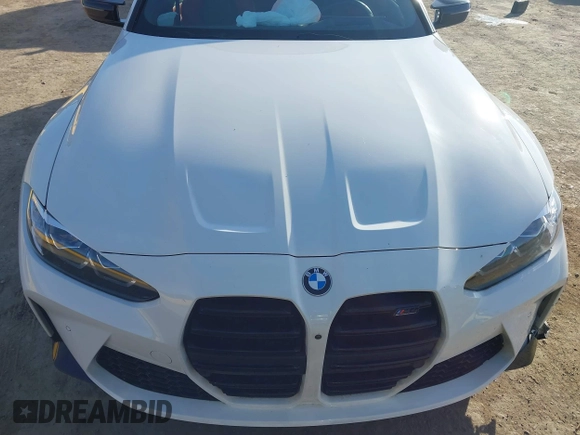 2024 BMW M4 Competition xDrive with VIN WBS33BA06RCP68911, listed as a IAAI auction lot 41166456 with 11,081 mi miles and . Bid and sale history available at DreamBid. Image 13.