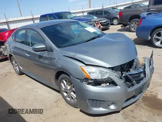 2013 Nissan Sentra SR z VIN 3N1AB7AP5DL772122, wystawiony jako IAAI lot #41945779 z przebiegiem 155 195 mil mil oraz . Historia ofert i sprzedaży dostępna na DreamBid. Obrazek 1.