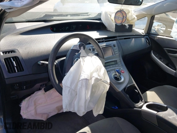 2013 Toyota Prius One with VIN JTDKN3DU9D5607855, listed as a IAAI auction lot 41728716 with 123,643 mi miles. Bid and sale history available at carsss.com. Image 21.