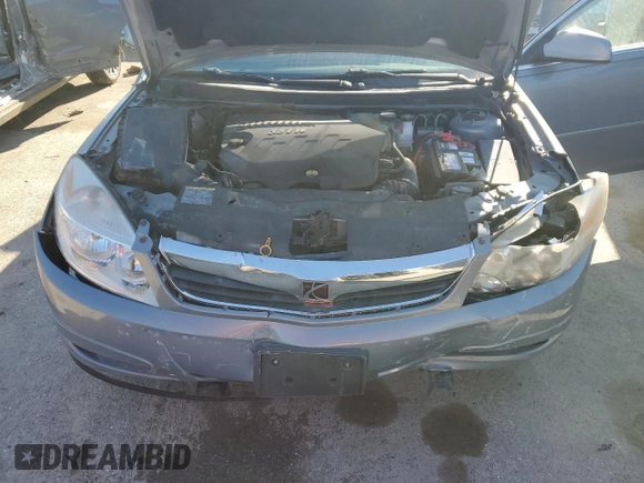 2008 Saturn Aura XE with VIN 1G8ZS57N78F113916, listed as a Copart auction lot 49458575 with 130,074 mi miles and Salvage Title. Bid and sale history available at DreamBid. Image 12.