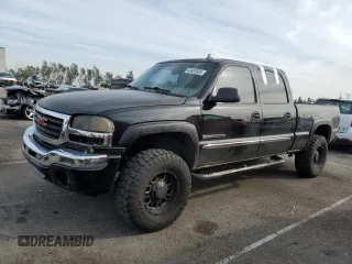 2006 GMC Sierra 2500HD Work Truck with VIN 1GTHC23U46F167746, listed as a Copart auction lot 43461835 with 149,644 mi miles and Salvage title. Bid and sale history available at DreamBid. Image 1.