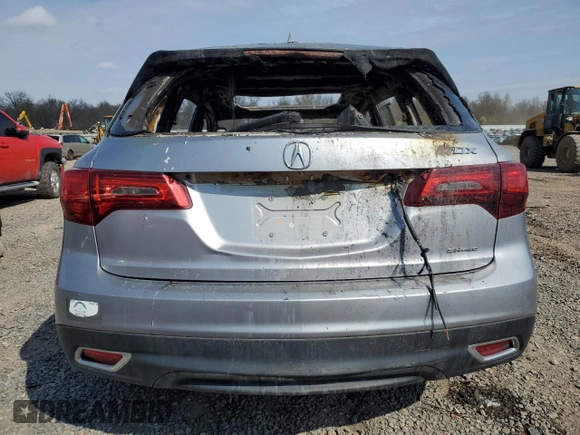 2016 Acura MDX with VIN 5FRYD4H29GB013277, listed as a Copart auction lot 52254465 with Not Provided miles and Salvage Title. Bid and sale history available at DreamBid. Image 6.