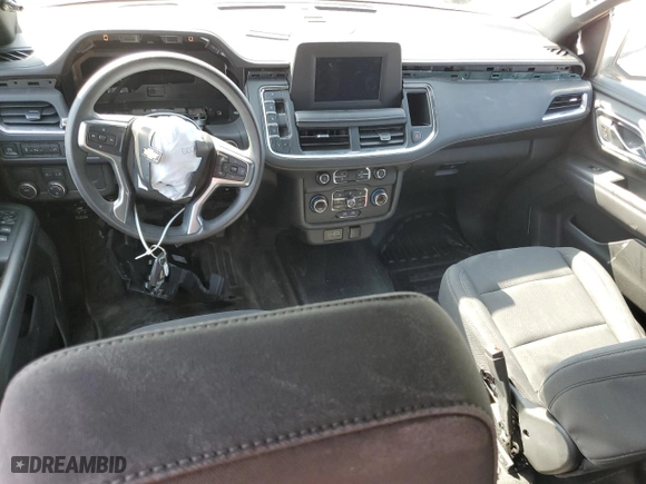 2022 Chevrolet Tahoe Commercial with VIN 1GNSCLED4NR319666, listed as a Copart auction lot 50306465 with 0 mi miles and Clean Title. Bid and sale history available at carsss.com. Image 8.