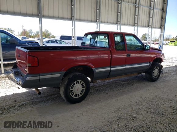 1996 GMC Sonoma SLS with VIN 1GTDT19W9T8510620, listed as a Copart auction lot 75432024 with 132,192 mi miles and Salvage Title. Bid and sale history available at carsss.com. Image 3.