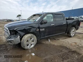 2014 Ram 1500 Big Horn with VIN 1C6RR7LT4ES467405, listed as a Copart auction lot 52078735 with Not provided miles and Salvage title. Bid and sale history available at DreamBid. Image 1.