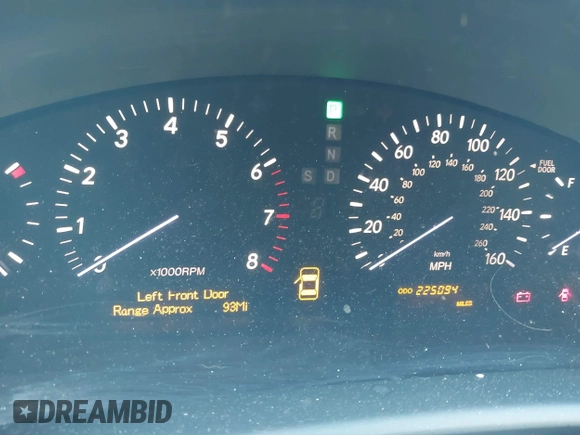 2005 Lexus LS 430 z VIN JTHBN36FX55025178, wystawiony jako IAAI lot #41471386 z przebiegiem 225 094 mil mil oraz . Historia ofert i sprzedaży dostępna na DreamBid. Obrazek 7.