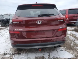 2020 Hyundai Tucson Sport with VIN KM8J3CAL2LU152697, listed as a Copart auction lot 88372495 with 52,327 mi miles and Salvage title. Bid and sale history available at DreamBid. Image 6.