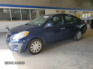 2014 Nissan Versa SV with VIN 3N1CN7AP0EK461009, listed as a Copart auction lot 47828175 with 125,832 mi miles and Clean Title. Bid and sale history available at DreamBid. Image 1.
