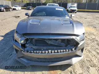 2018 Ford Mustang GT with VIN 1FA6P8CF9J5165267, listed as a Copart auction lot 49875375 with 46,230 mi miles and Salvage Title. Bid and sale history available at carsss.com. Image 5.