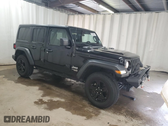 2020 Jeep Wrangler Unlimited Sport S z VIN 1C4HJXDN8LW157016, wystawiony jako Copart lot #64493325 z przebiegiem 72 739 mil mil oraz Czysty tytuł • Clean title. Historia ofert i sprzedaży dostępna na DreamBid. Obrazek 4.
