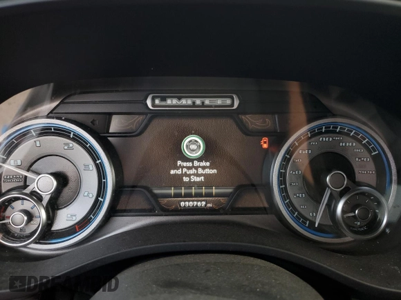 2022 Ram 1500 Limited with VIN 1C6SRFHM2NN161007, listed as a Copart auction lot 45602115 with 30,762 mi miles and Salvage title. Bid and sale history available at DreamBid. Image 9.