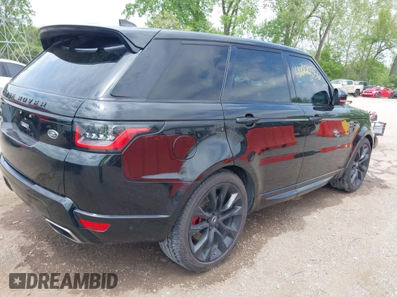 2020 Land Rover Range Rover Sport HST z VIN SALWS2RU7LA748953, wystawiony jako IAAI lot #42222356 z przebiegiem 63 325 mil mil oraz . Historia ofert i sprzedaży dostępna na DreamBid. Obrazek 4.