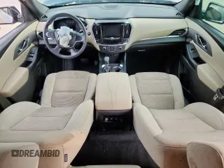 2022 Chevrolet Traverse LS with VIN 1GNERFKW2NJ153620, listed as a Copart auction lot 57409445 with 53,395 mi miles and Salvage title. Bid and sale history available at DreamBid. Image 8.