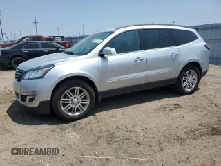 2015 Chevrolet Traverse LT with VIN 1GNKVGKD6FJ250825, listed as a Copart auction lot 59512165 with 61,545 mi miles and Salvage title. Bid and sale history available at DreamBid. Image 1.