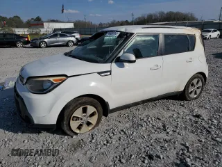 2015 Kia Soul with VIN KNDJN2A21F7187248, listed as a Copart auction lot 46808155 with 127,167 mi miles and Salvage Title. Bid and sale history available at carsss.com. Image 1.