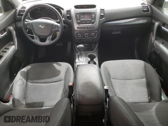 2015 Kia Sorento LX with VIN 5XYKT4A69FG659384, listed as a Copart auction lot 48891205 with 129,678 mi miles and Salvage Title. Bid and sale history available at DreamBid. Image 8.