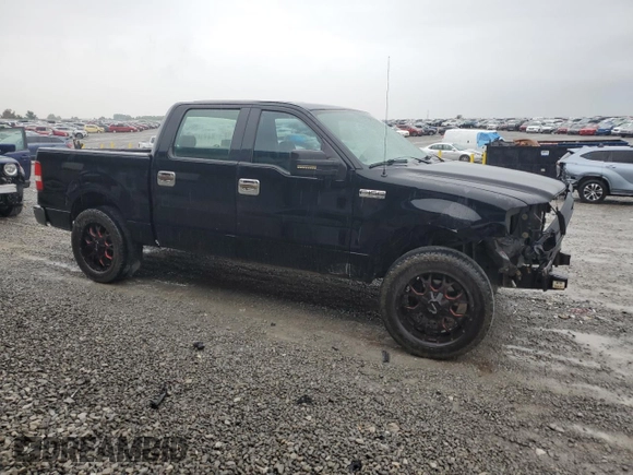 2008 Ford F-150 XL with VIN 1FTRW12WX8FC21305, listed as a Copart auction lot 60658335 with 196,837 mi miles and Salvage title. Bid and sale history available at DreamBid. Image 4.