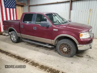 2005 Ford F-150 XLT with VIN 1FTPW14575KF00483, listed as a Copart auction lot 49797945 with 183,420 mi miles and Salvage Title. Bid and sale history available at carsss.com. Image 4.