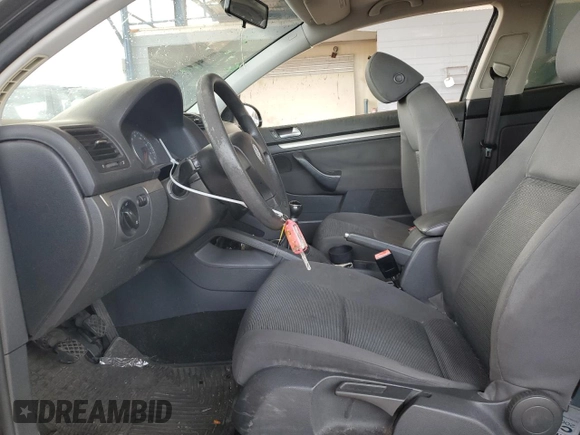 2008 Volkswagen Rabbit S with VIN WVWAA71K98W097752, listed as a Copart auction lot 47844695 with 124,036 mi miles and Salvage title. Bid and sale history available at DreamBid. Image 7.