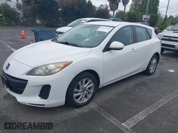 2013 Mazda 3 i Touring with VIN JM1BL1L7XD1722770, listed as a IAAI auction lot 42139943 with 102,562 mi miles and . Bid and sale history available at carsss.com. Image 2.