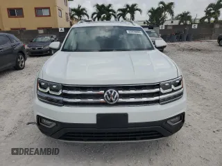 2018 Volkswagen Atlas SEL with VIN 1V2MR2CA1JC593521, listed as a Copart auction lot 63039695 with 30,856 mi miles and Salvage title. Bid and sale history available at DreamBid. Image 5.