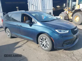 2023 Chrysler Pacifica Hybrid Pinnacle with VIN 2C4RC1N76PR575875, listed as a IAAI auction lot 41159840 with 27,661 mi miles and . Bid and sale history available at DreamBid. Image 1.
