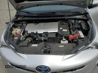 2017 Toyota Prius Two with VIN JTDKARFU2H3049392, listed as a Copart auction lot 55634485 with 32,405 mi miles and Salvage Title. Bid and sale history available at DreamBid. Image 12.