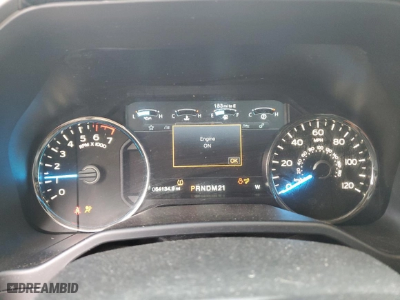2015 Ford F-150 XLT with VIN 1FTEW1EFXFFC03572, listed as a Copart auction lot 82818204 with 64,134 mi miles and Salvage Title. Bid and sale history available at carsss.com. Image 9.