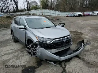 2020 Honda CR-V EX-L with VIN 7FART6H88LE017330, listed as a Copart auction lot 52444145 with Not provided miles and Salvage title. Bid and sale history available at DreamBid. Image 12.