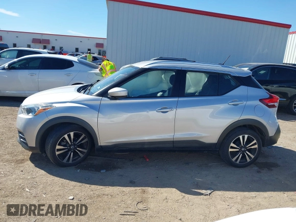 2020 Nissan Kicks SV with VIN 3N1CP5CV4LL496721, listed as a IAAI auction lot 41700838 with 95,874 mi miles. Bid and sale history available at carsss.com. Image 14.