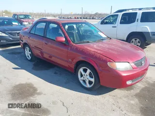2001 Mazda Protege LX with VIN JM1BJ226310453078, listed as a IAAI auction lot 41683416 with 78,228 mi miles and . Bid and sale history available at carsss.com. Image 1.