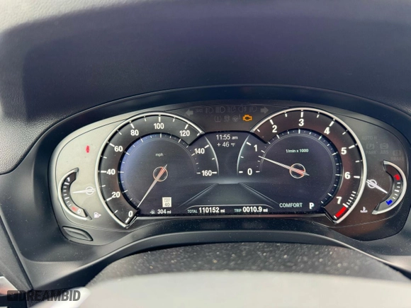 2018 BMW X3 xDrive30i with VIN 5UXTR9C50JLC78946, listed as a Copart auction lot 53757865 with 110,152 mi miles and Clean Title. Bid and sale history available at carsss.com. Image 8.