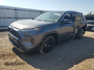 2022 Toyota RAV4 Hybrid XSE with VIN JTME6RFVXND530276, listed as a Copart auction lot 55590295 with 26,484 mi miles and Salvage title. Bid and sale history available at DreamBid. Image 1.