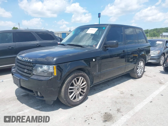 2012 Land Rover Range Rover HSE with VIN SALME1D45CA377436, listed as a IAAI auction lot 42401146 with 127,665 mi miles and . Bid and sale history available at DreamBid. Image 2.