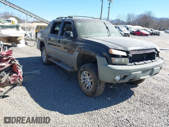2002 Chevrolet Avalanche with VIN 3GNEK13T82G175985, listed as a IAAI auction lot 41660289 with Not Provided miles and . Bid and sale history available at DreamBid. Image 1.