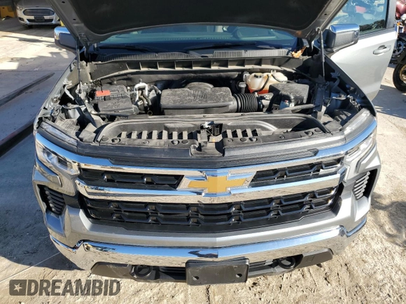 2023 Chevrolet Silverado 1500 LT with VIN 1GCRDDED8PZ114929, listed as a Copart auction lot 80703884 with 22,698 mi miles and Salvage Title. Bid and sale history available at carsss.com. Image 11.