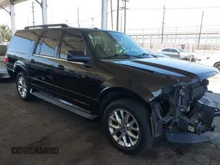 2017 Ford Expedition Max Limited z VIN 1FMJK1KTXHEA01808, wystawiony jako IAAI lot #42242874 z przebiegiem 131 022 mil mil oraz . Historia ofert i sprzedaży dostępna na DreamBid. Obrazek 1.