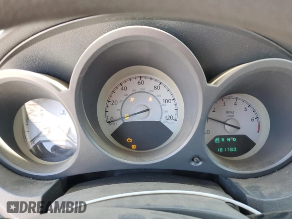 2008 Chrysler Sebring LX with VIN 1C3LC45K48N226681, listed as a Copart auction lot 52765405 with 181,780 mi miles and Salvage Title. Bid and sale history available at carsss.com. Image 9.