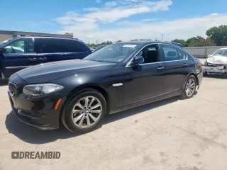 2014 BMW 5 Series 528i with VIN WBA5A5C55ED501521, listed as a Copart auction lot 66193745 with 120,014 mi miles and Salvage title. Bid and sale history available at DreamBid. Image 1.
